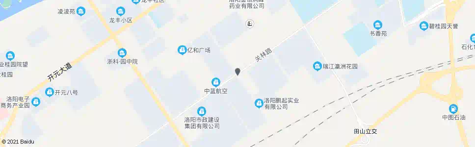 洛阳关林路山河西路口_公交站地图_洛阳公交_妙搜公交查询2025