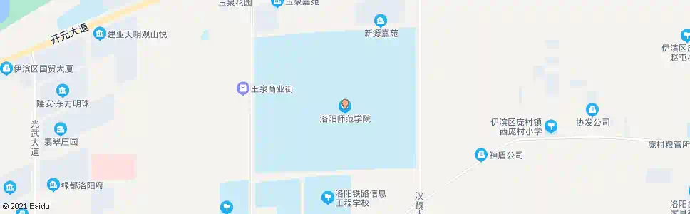 洛阳师范学院新校区_公交站地图_洛阳公交_妙搜公交查询2025