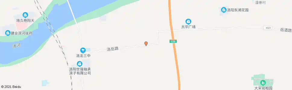 洛阳三官庙村西_公交站地图_洛阳公交_妙搜公交查询2025