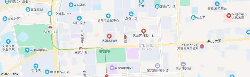 洛阳长兴街开元大道口北_公交站地图_洛阳公交_妙搜公交查询2025