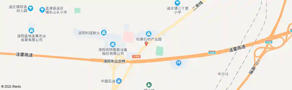 洛阳分水岭_公交站地图_洛阳公交_妙搜公交查询2025
