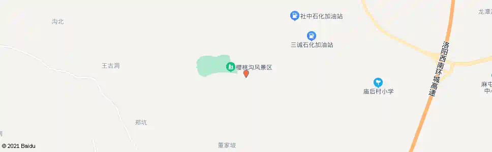 洛阳樱桃沟_公交站地图_洛阳公交_妙搜公交查询2025