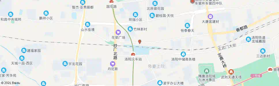 洛阳春都路陵园路口_公交站地图_洛阳公交_妙搜公交查询2025