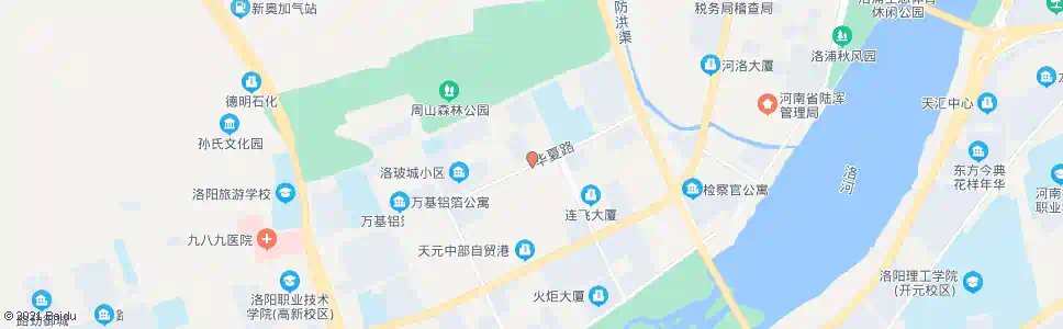 洛阳华夏路春城路口西_公交站地图_洛阳公交_妙搜公交查询2025