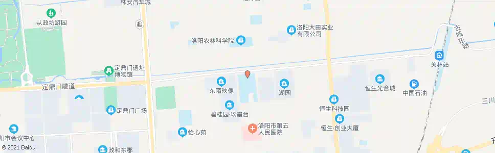 洛阳洛阳国际学校(龙门大道古城路口)_公交站地图_洛阳公交_妙搜公交查询2025