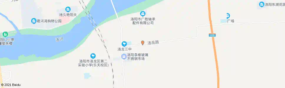 洛阳桃园村_公交站地图_洛阳公交_妙搜公交查询2025