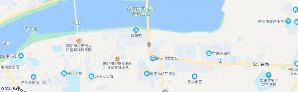 南阳独山大道长江路口_公交站地图_南阳公交_妙搜公交查询2025