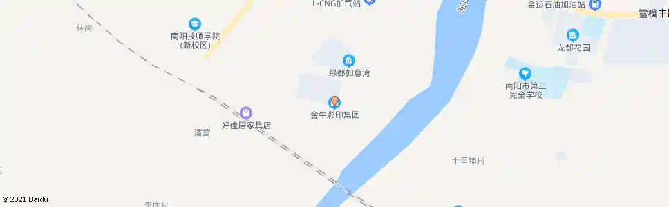 南阳金牛彩印公司_公交站地图_南阳公交_妙搜公交查询2025