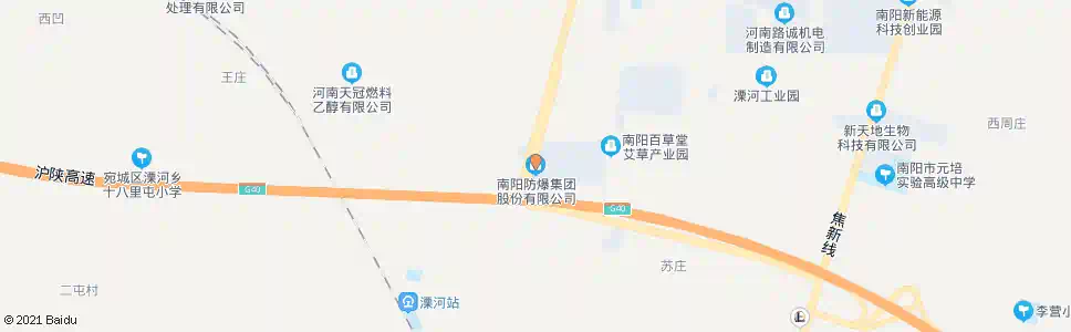 南阳防爆厂家属院_公交站地图_南阳公交_妙搜公交查询2025