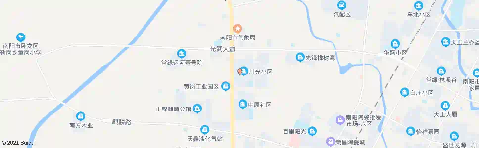 南阳川光厂_公交站地图_南阳公交_妙搜公交查询2025