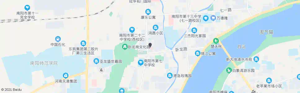 南阳卧龙医院_公交站地图_南阳公交_妙搜公交查询2025