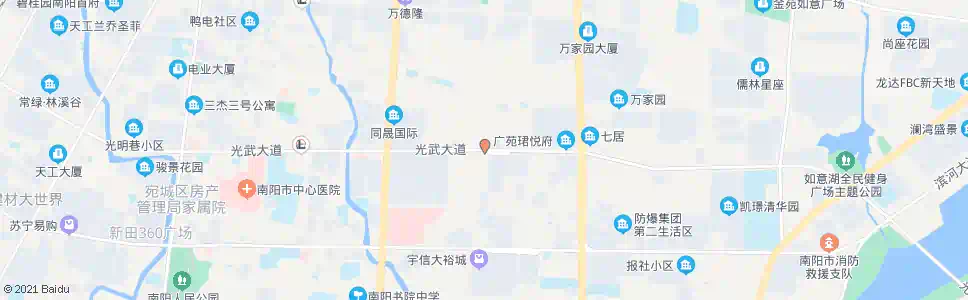 南阳光武路明山路口_公交站地图_南阳公交_妙搜公交查询2025