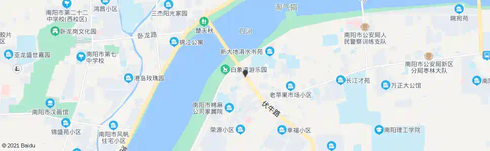 南阳伏牛路白河路口_公交站地图_南阳公交_妙搜公交查询2025
