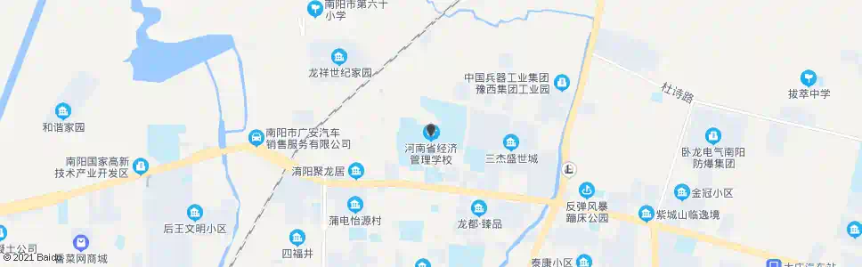 南阳省经济管理学校_公交站地图_南阳公交_妙搜公交查询2025