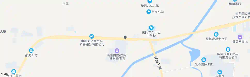 南阳奥博物流园_公交站地图_南阳公交_妙搜公交查询2025