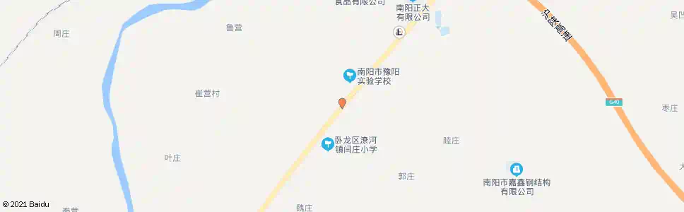 南阳闫庄_公交站地图_南阳公交_妙搜公交查询2025