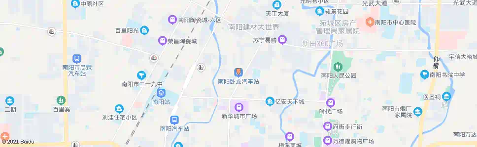 南阳南阳卧龙汽车站_公交站地图_南阳公交_妙搜公交查询2025