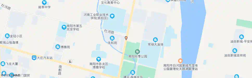 南阳孔明路杜诗路口_公交站地图_南阳公交_妙搜公交查询2025