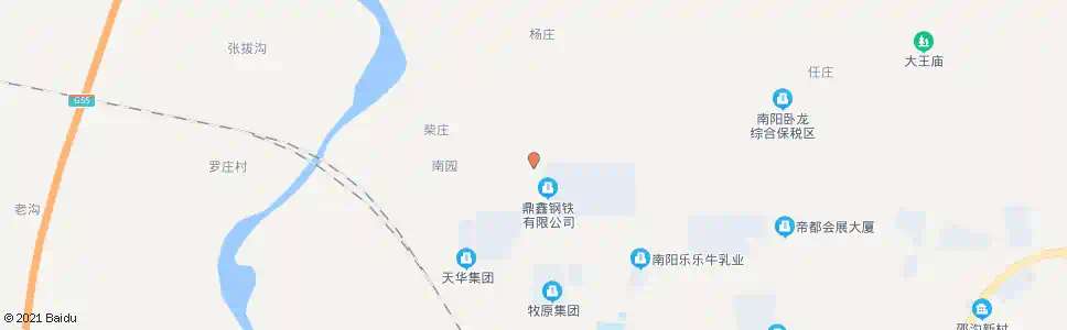 南阳鼎鑫钢铁公司_公交站地图_南阳公交_妙搜公交查询2025
