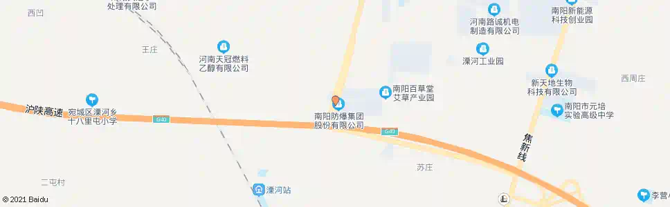 南阳防爆集团特机公司_公交站地图_南阳公交_妙搜公交查询2025