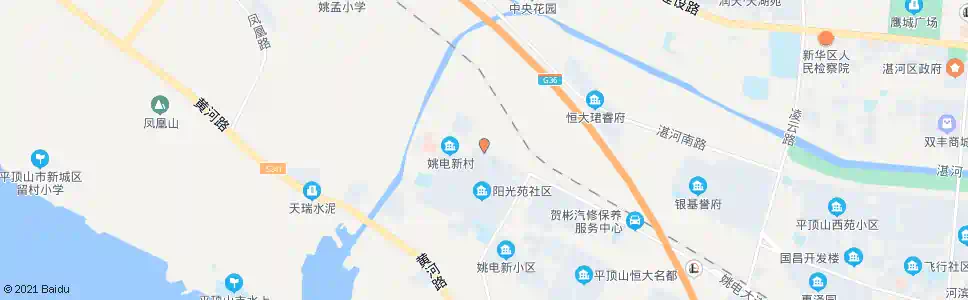 平顶山姚电公司_公交站地图_平顶山公交_妙搜公交查询2025