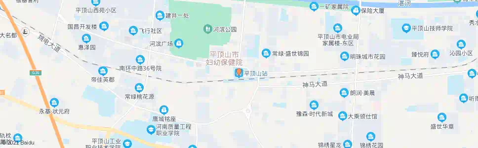 平顶山北渡山口_公交站地图_平顶山公交_妙搜公交查询2025