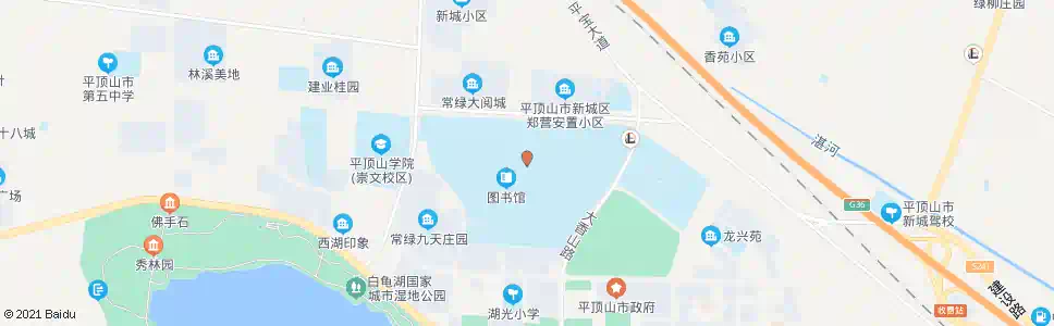 平顶山河南城建学院_公交站地图_平顶山公交_妙搜公交查询2025