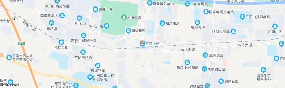 平顶山程团路口_公交站地图_平顶山公交_妙搜公交查询2025