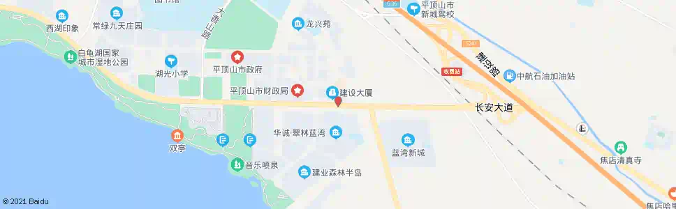 平顶山建设大厦_公交站地图_平顶山公交_妙搜公交查询2025