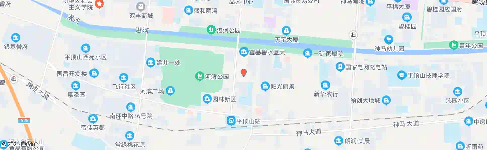 平顶山城信社_公交站地图_平顶山公交_妙搜公交查询2025