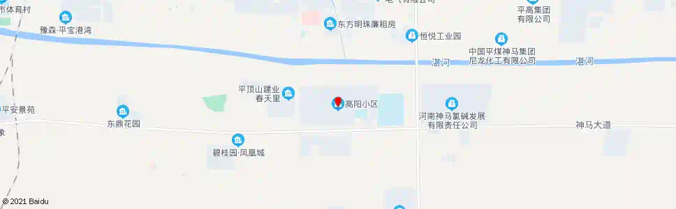 平顶山高阳小区_公交站地图_平顶山公交_妙搜公交查询2025