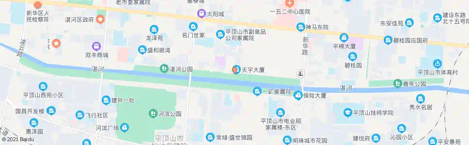 平顶山矿劳路口_公交站地图_平顶山公交_妙搜公交查询2025