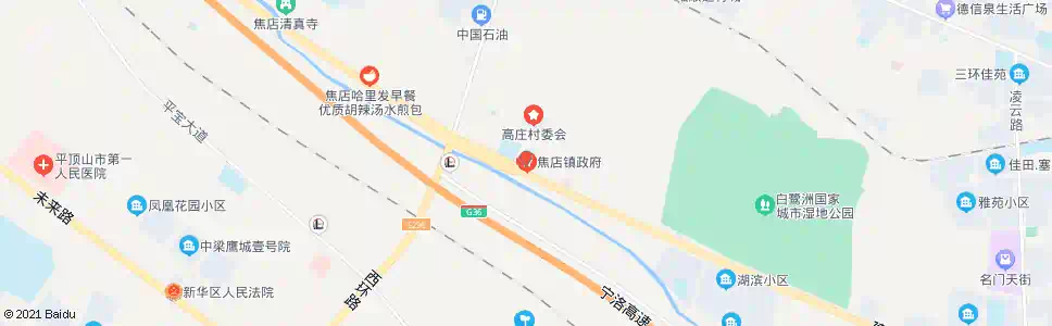 平顶山焦店_公交站地图_平顶山公交_妙搜公交查询2025
