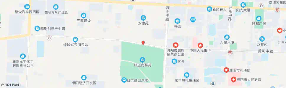 濮阳韩庄_公交站地图_濮阳公交_妙搜公交查询2025