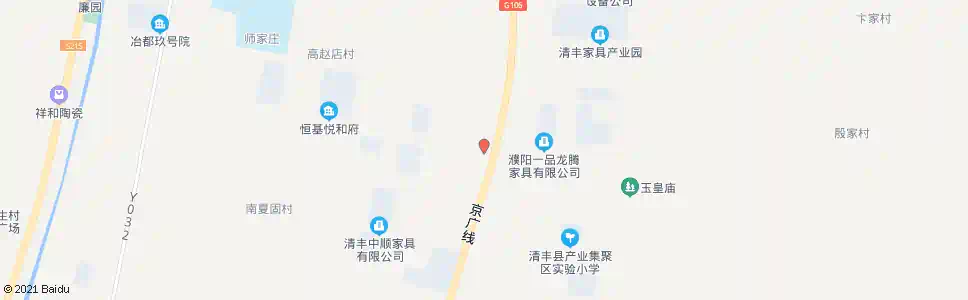 濮阳一零六国道_公交站地图_濮阳公交_妙搜公交查询2025