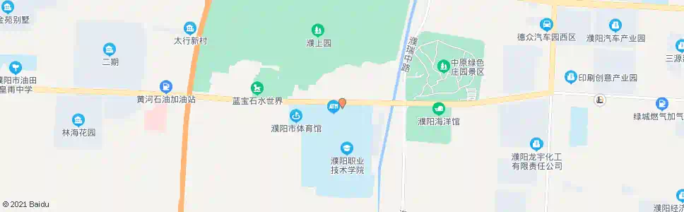 濮阳教育学院_公交站地图_濮阳公交_妙搜公交查询2025