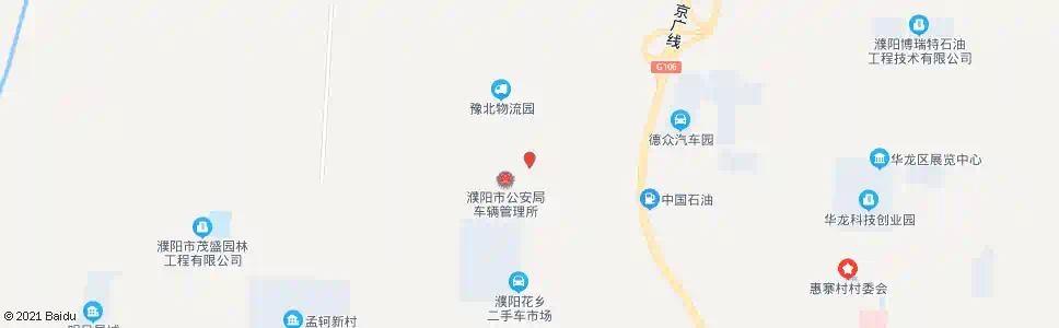 濮阳车管所_公交站地图_濮阳公交_妙搜公交查询2025