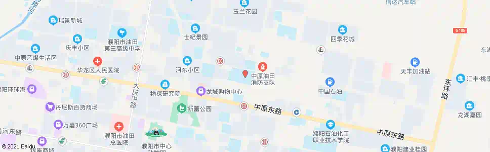 濮阳油田一中_公交站地图_濮阳公交_妙搜公交查询2025