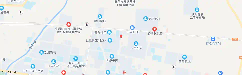 濮阳东日小区_公交站地图_濮阳公交_妙搜公交查询2025