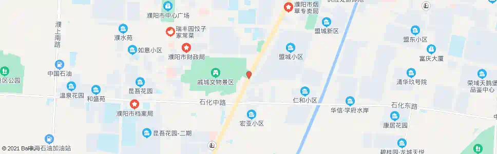 濮阳戚城公园_公交站地图_濮阳公交_妙搜公交查询2025