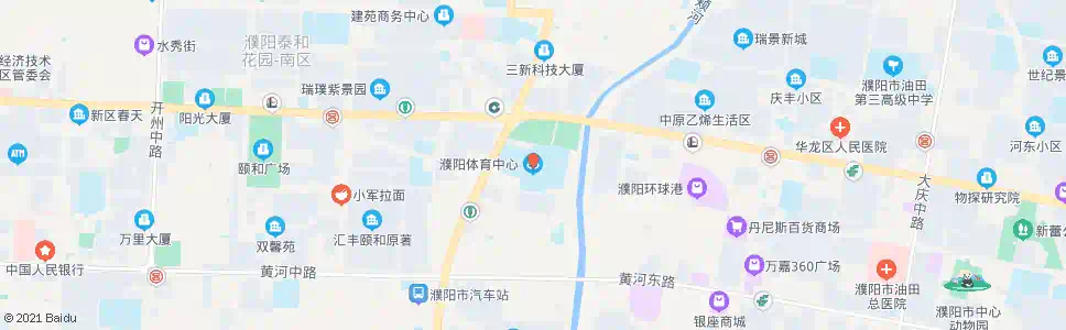 濮阳运输体育馆_公交站地图_濮阳公交_妙搜公交查询2025