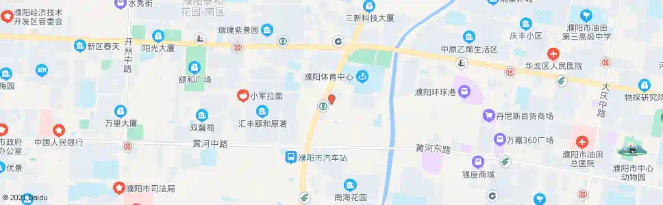 濮阳东方医院_公交站地图_濮阳公交_妙搜公交查询2025