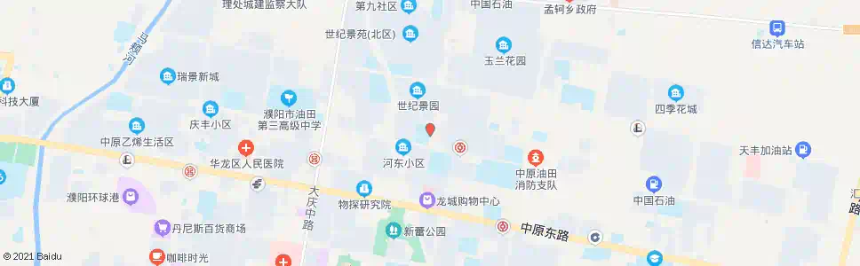 濮阳中心第一幼儿园_公交站地图_濮阳公交_妙搜公交查询2025