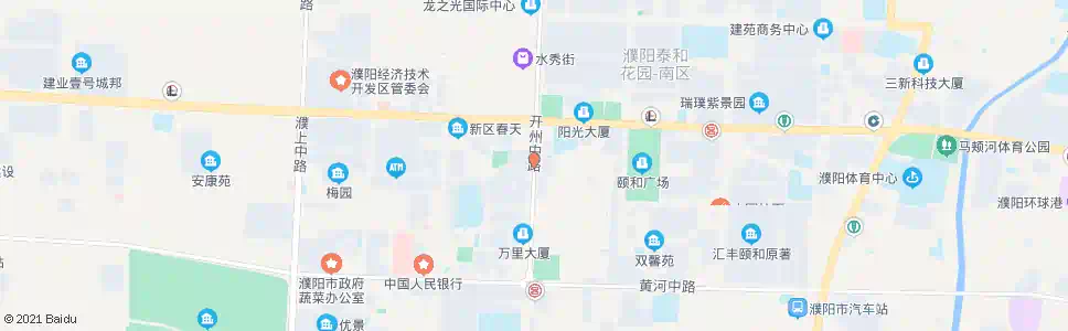 濮阳中原路口_公交站地图_濮阳公交_妙搜公交查询2025