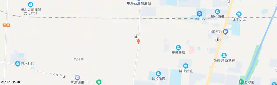 濮阳马庄_公交站地图_濮阳公交_妙搜公交查询2025