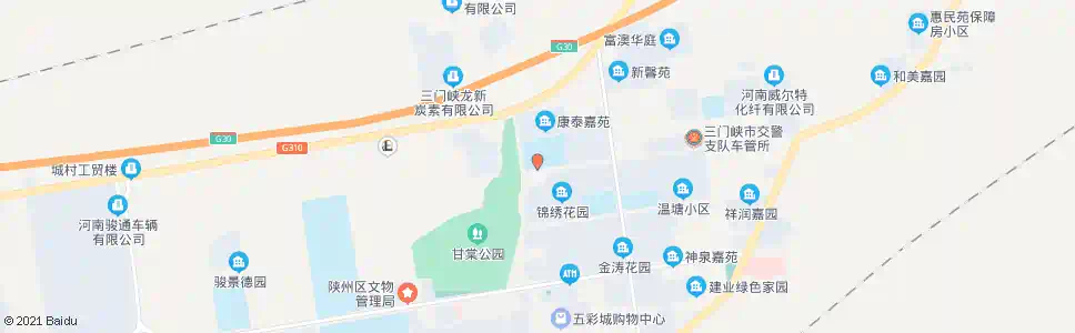 三门峡陕州小学_公交站地图_三门峡公交_妙搜公交查询2025