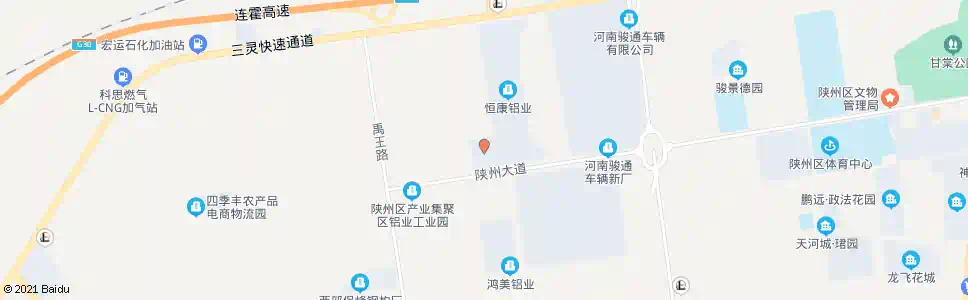 三门峡开曼铝业_公交站地图_三门峡公交_妙搜公交查询2025