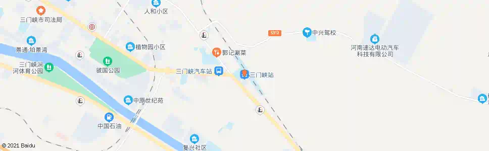 三门峡矿业公司_公交站地图_三门峡公交_妙搜公交查询2025