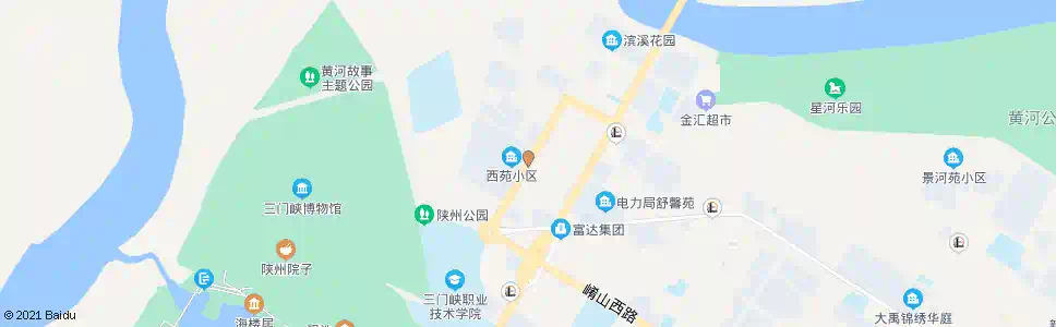 三门峡西苑小区_公交站地图_三门峡公交_妙搜公交查询2025