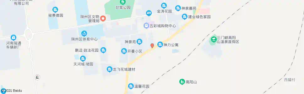 三门峡香山红叶大酒店_公交站地图_三门峡公交_妙搜公交查询2025